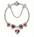“Blazing Whispers” Charm Bracelet Set